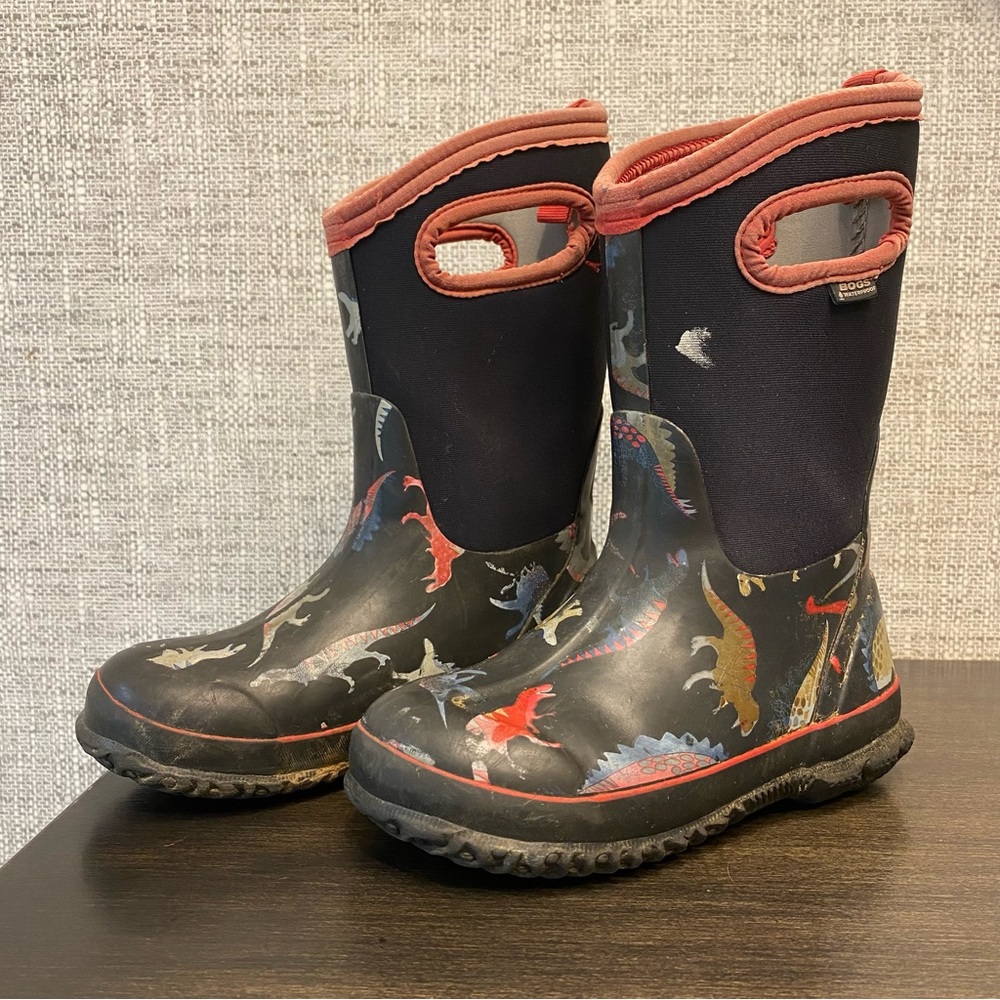 Kids Classic Bogs Dino Size 13